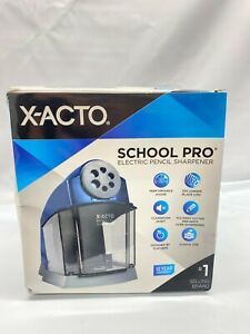 X-ACTO School Pro Classroom Electric Pencil Sharpener, Blue