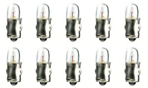 Box of 10 #212114 Lamp Auto Bulb Automotive Lightbulb 24V, 0.6W, BA7s, SHORT