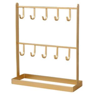 Jewelry Keys Stand Display Organizer Ring Earring Necklace Holder Show Rack