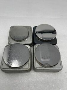 Lot Of (4) Hardness Rockwell Standard Test Blocks, Wilson, Sun-Tec, Yamamoto