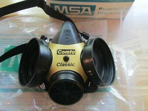 MSA 808076 COMFO-CLASSIC Large Half-Mask Respirator Facepiece - NEW in Box!