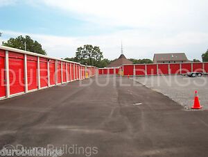 DURO Steel 40x120x8.5 Metal Mini Self Storage Prefabricated Building Kits DiRECT