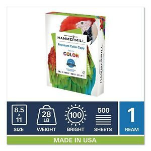 Hammermill Paper Premium Color Copy Paper 8.5 x 11 Paper Letter Size 28lb