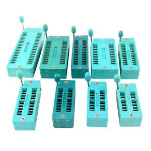 Universal IC Lock Seat ZIF Socket Test 14Pin/16Pin/18Pin/20Pin/24Pin/28Pin/40Pin