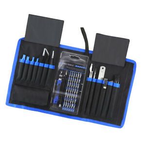 Portable 80 in 1 Screwdriver Bits Set Repair Tool for Cell Phone Laptop Etc