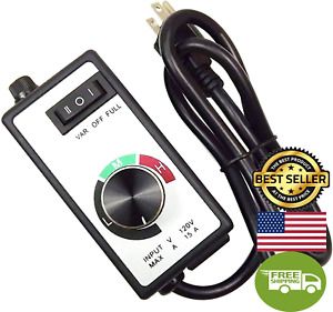 For Router Fan Variable Speed Controller Electric Motor Rheostat AC 120V