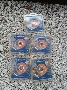 Lof of x 5 Husqvarna TSD-S 4-inch Segmented Diamond Blade General Purpose