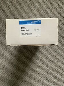 Johnson Controls A25AN-1 Hot Air Temperature limit Control Manual Reset