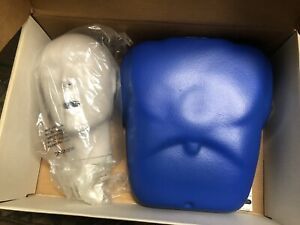 New CPR Prompt Training Manikin Head w/Blue Foam 3046-800