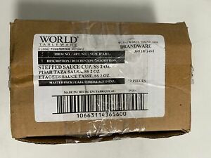 WORLD TABLEWARE 300 18724 STAINLESS STEEL - 2OZ. SAUCE CUP (PACK OF 72)