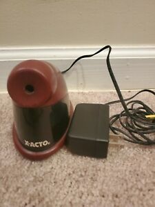 X-Acto Pencil Sharpener (FOR PARTS) Model W19505 Red