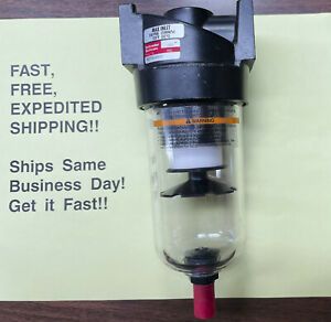 Schrader Bellows 07F31ABSB In-Line 1/2 Pneumatic Filter; FREE Expedited Shipping