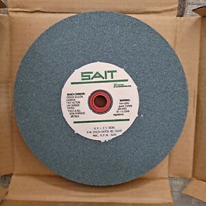 NEW SAIT Grinding Wheel GC80 8 x1x1 28124 Green Silicon Carbide United Abrasives