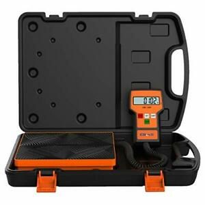 Elitech LMC-100F Digital Refrigerant Charging Weight Scale HVAC Scale 110Lbs ...