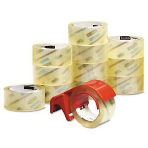 Scotch Performance Packaging Tape, 1.88&#034; x 54.6 yards, 12 Pack (MMM375012DP3)