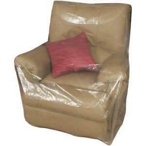 GRAINGER APPROVED 4NZG4 Furniture Bag,Chair/Recliner,1 mil,PK200