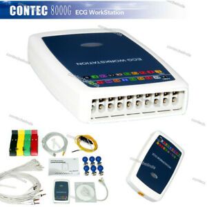 CONTEC 12 lead Resting ECG/EKG System Workstation Machine Recorder+ Software NEW