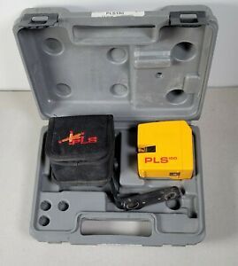 PLS 180 Pacific Laser Systems Red Cross Line Laser Level w/ Pouch