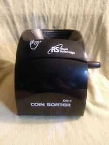 Royal Sovereign QS-1 Manual Crank Coin Sorter Quarters Nickels Pennies Dimes