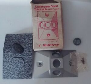 MULBERRY OUTDOOR LAMP HOLDER COVER ONE HOLE WITH GASKET 30351