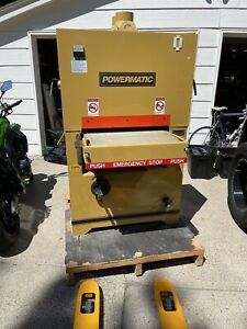 25” powermatic drum sander 3 phase