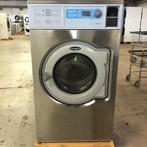 W645CC Wascomat Coin or Card Solid Mount Washer with Compass Control, Used