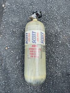 Scott Firefighter 60 Minute Air Tank Bottle w/ Valve