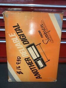 Simpson Model 463 Digital Multimeter With Case And Manual