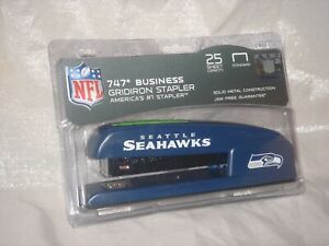 Seattle SEAHAWKS Official NFL Swingline 747 Stapler