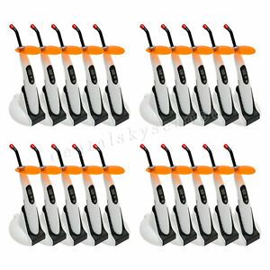 20pcs Dental LED Curing Light Cure Lamp Wireless Cordless SKYSEA USA
