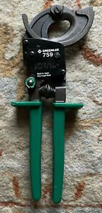 Greenlee 759  Ratcheting Cable Cutter