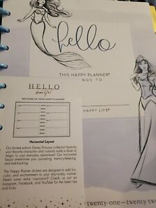 Disney Large Happy Planner  July 2021 to June 2022 NEW