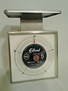 Edlund SR-5 Premier portion scale - dial 5lb x 1oz increments stainless