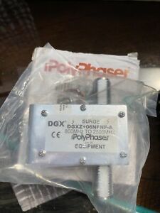 PolyPhaser DGXZ+06NFNF-A 800MHz-2500MHz BROADBAND DC pass DGX Surge, NEW!