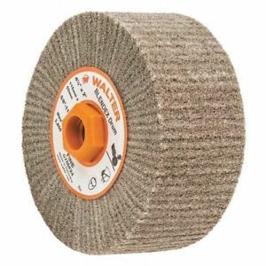 WALTER SURFACE TECHNOLOGIES 07M424 Finishing Drum,4-1/2&#034;x2&#034;,Fine