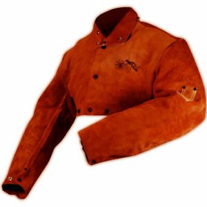 MAGID T4115-XXXL Weld Pro T4115 Flame Resistant Leather Cape Sleeve,