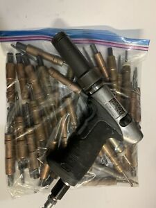 Ingersoll-Rand Cylindrical Body Cleco Gun Aircraft Tool TESTED