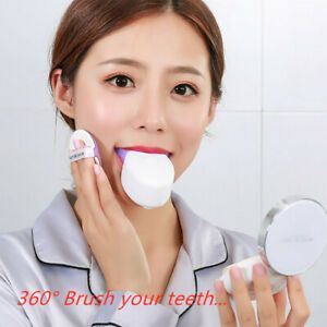 Electric Wireless Automatic Ultrasonic 360° Silicone U shaped Toothbrush Adult