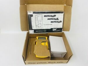 BW Technologies GasAlert MicroClip XL gas Detector (MCXL-XWHM-Y-NA) Open Box