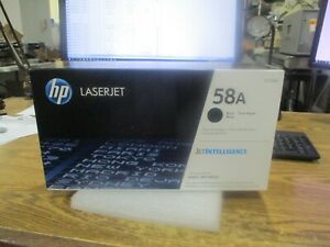 Hewlett Packard:  CF258A   Black Toner Cartridge.  58A.   New Sealed Stock &lt;