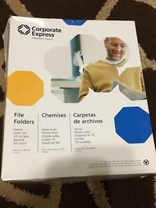 Corporate Express a Buhrmann Company File Folders 94 Count 1/3 Cut Tabs