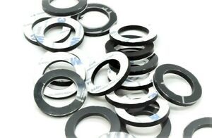 Adhesive Backed Rubber Washers 1&#034; ID x 1 1/2&#034; OD 1/8&#034; Thick Various Pack Sizes