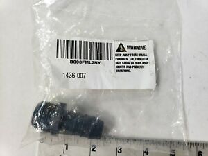 Spears 1436 Black 3/4&#034; Barbed Schedule 40 PVC Tube Fitting Adapter 007