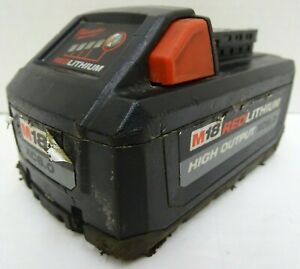 MILWAUKEE 48-11-1865 M18 REDLITHIUM HIGH OUTPUT XC6.0 Lithium-Ion Battery Pack – Picture 1