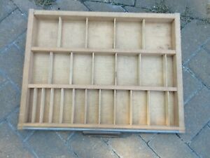 Letterpress 2/3rds Leading / Slug Case, Shadow Box    G54