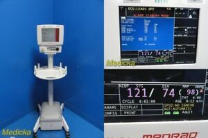 MEDRAD Veris 8600 MR Monitor W/ Ergonomic Stand, RF Antenna, Water Trap ~ 25641