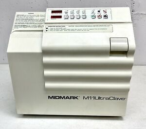 Midmark M11 UltraClave M11-002 Instrument Steam Sterilizer Autoclave W/ 3 Trays