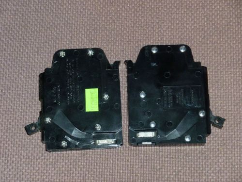 4 pair of crouse hinds mh120 20-amp circuit breakers for sale