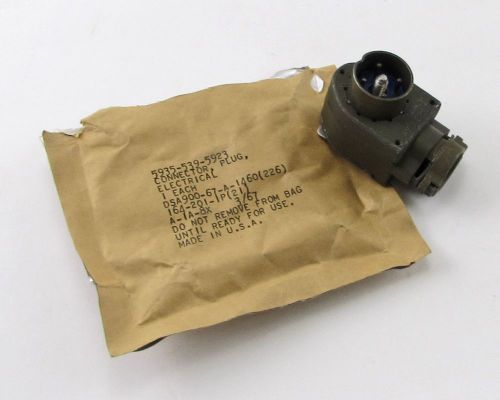 Amphenol 164-201-1p(201) ham, military radio ra connector - 4-pin for sale