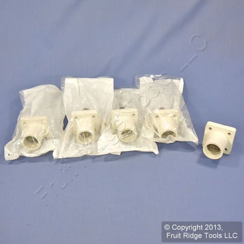 Leviton white cam receptacles 1.0&#034; stud male plug 16 series 400a 600v 16r23-10w for sale